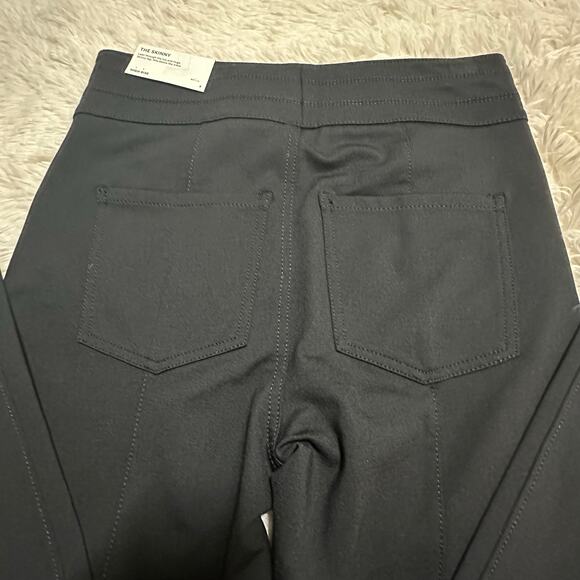 Ann Taylor " The Skinny " High Rise Black 3 Button Pants Sz 8 NWT - Picture 5 of 13